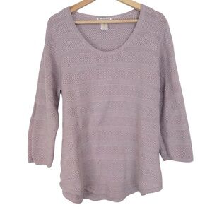 North Style‎ Women’s Knit Sweater – Size XL, Textured Casual Pullover